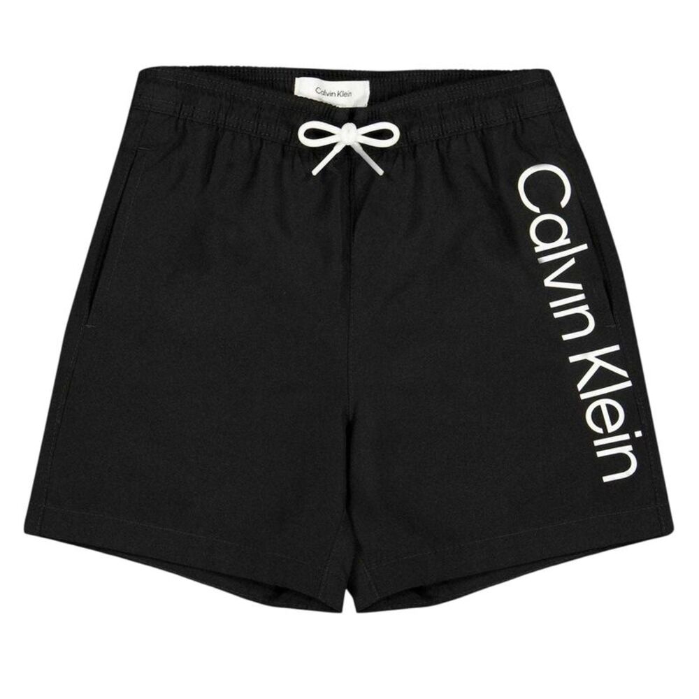 Calvin Klein Childrens/Kids Logo Swim Shorts / Black
